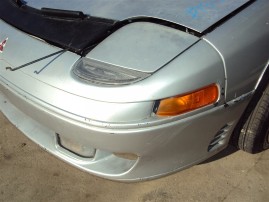 1992 MITSUBISHI 3000GT, 3.0L AUTO, COLOR SILVER, 153691